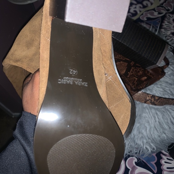 Zara Tall leather suede boot - Picture 5 of 8